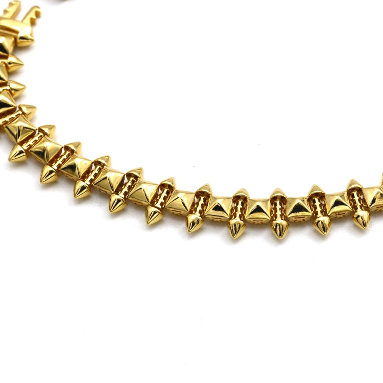 Real Gold GZCR Clash Bracelet (19 C.M) B - Model 0601 BR1737