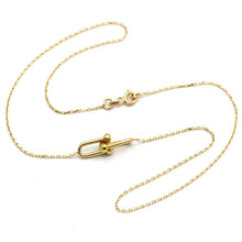 Real Gold GZTF Single Hardware Necklace (40 C.M) 0372-4K N1463