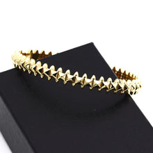 Real Gold GZCR Clash Bangle 1212 - (SIZE 18) BA1511