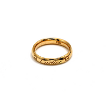 Real Gold GZCR Plain Couple Wedding and Engagement Luxury Ring 0081-1 (SIZE 10) R2435