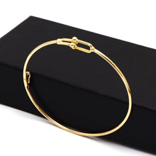 Real Gold GZTF Thin Plain Bangle TBS 0539 (SIZE 15) BA1694