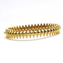 Real Gold GZCR Clash Bangle 1212 - (SIZE 20) BA1512