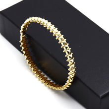 Real Gold GZCR Clash Bangle 1212 - (SIZE 20) BA1512