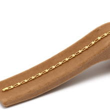 Real Gold GZTF Hardware Solid Chain Bracelet 4566 (20 C.M) BR1772