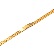 Real Gold GZCR Screw Belt Unisex Bracelet Style 6717 (16 C.M) Design BR1670