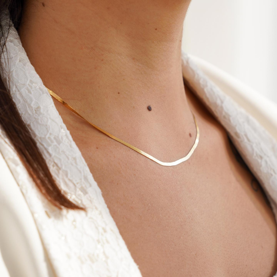 Belcher Chain Necklace Silver– Aisha Wong Accessories