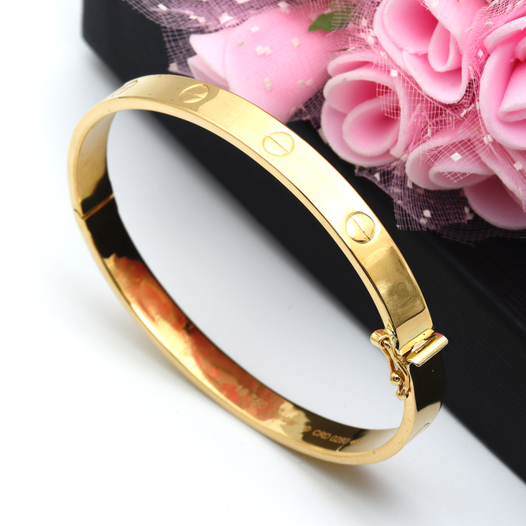 Real Gold GZCR Bangle 0278 (SIZE 23) BA1456