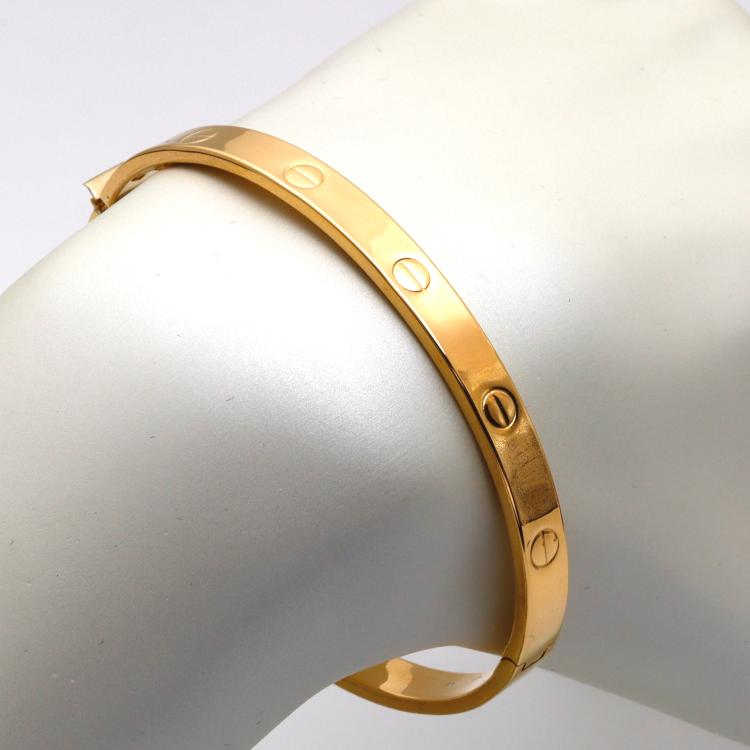 Real Gold GZCR Bangle 0278 (SIZE 23) BA1456