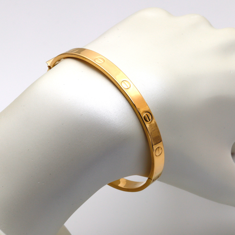 Real Gold GZCR Bangle 0278 (SIZE 23) BA1456