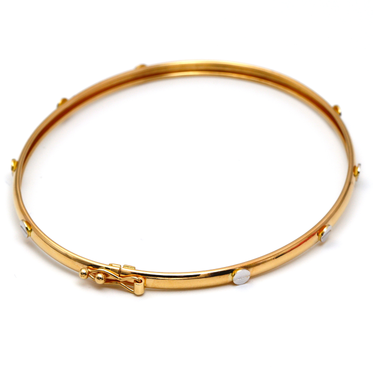 Real gold online bangle