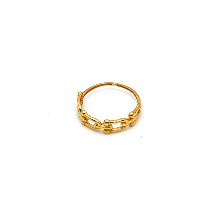 Real Gold GZTF Hardware Ring 0372/4Y (SIZE 6.5) R1959