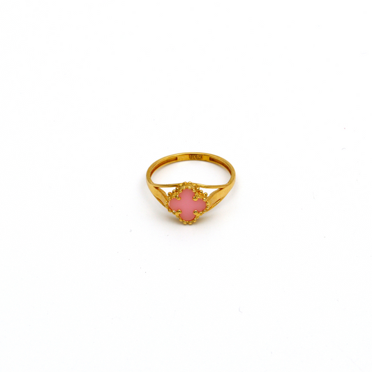 Real Gold VC Pink Ring (SIZE 7.5) R1739