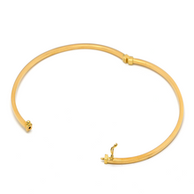 Real Gold Plain Bangle 63 MM 0477 (SIZE 18) BA1433