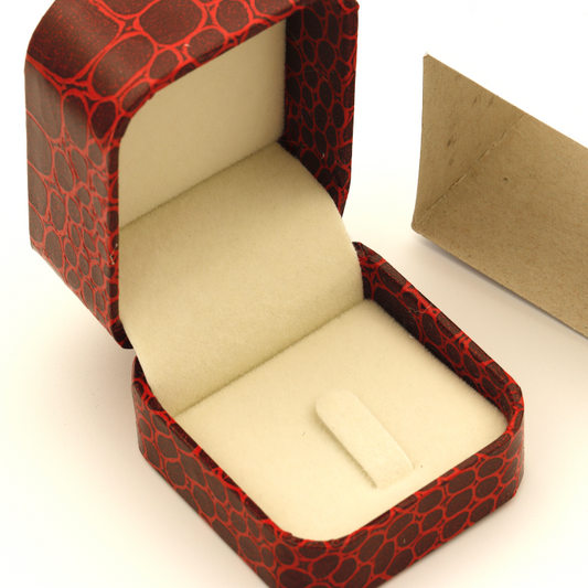 Leather luxury Jewelery Box for Ring BOX1006
