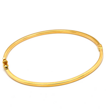 Real Gold Plain Bangle 63 MM 0477 (SIZE 18) BA1433