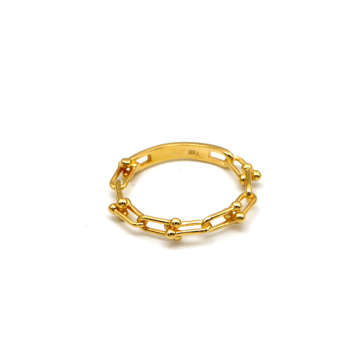 Real Gold GZTF Hardware Look Ring 7039 (SIZE 6) R2080