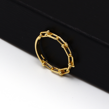 Real Gold GZTF Hardware Look Ring 7039 (SIZE 8) R2343