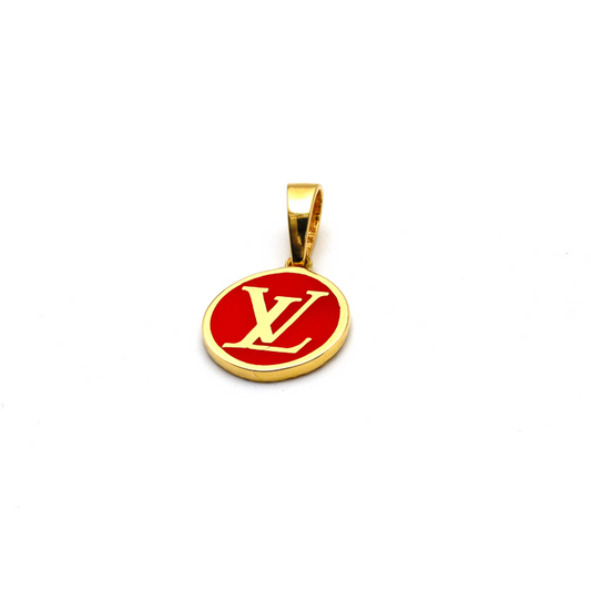 Lv 2025 gold pendant