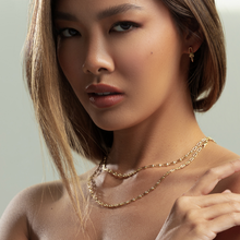 Real Gold GZTF Hardware Solid Chain Necklace 4566 (50 C.M) CH1219