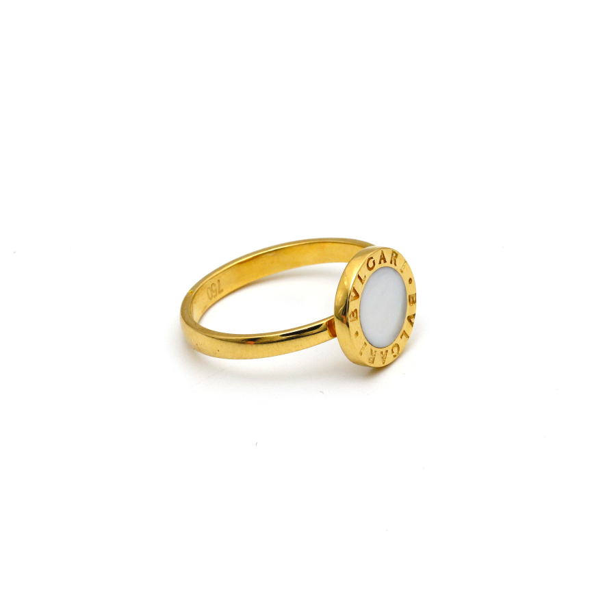 Real Gold BV Gold Ring (SIZE 8.5) R1578 - 18K Gold Jewelry