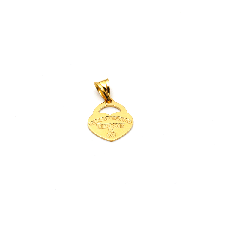 Real Gold TF Small Pendant P 1746