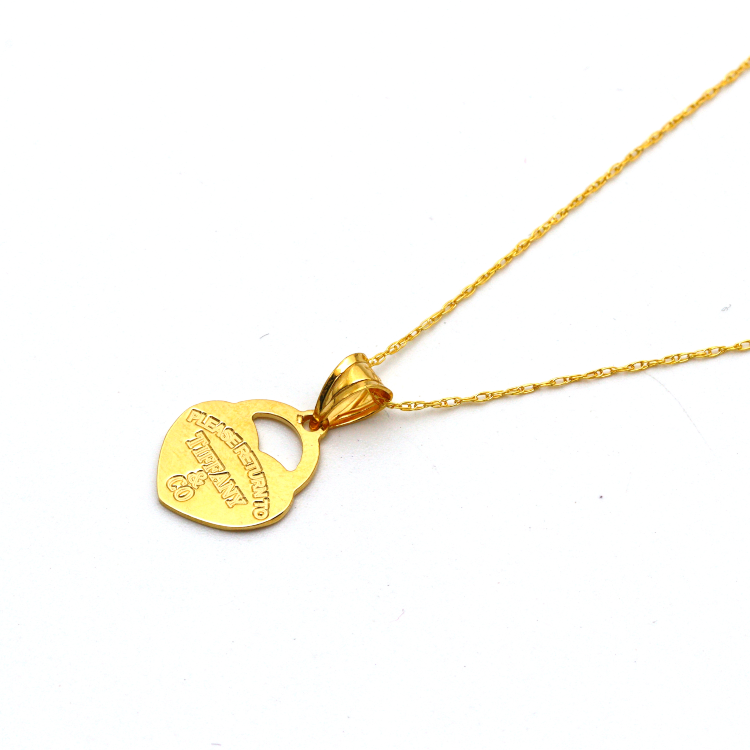 Real Gold TF Small Necklace CWP 1746