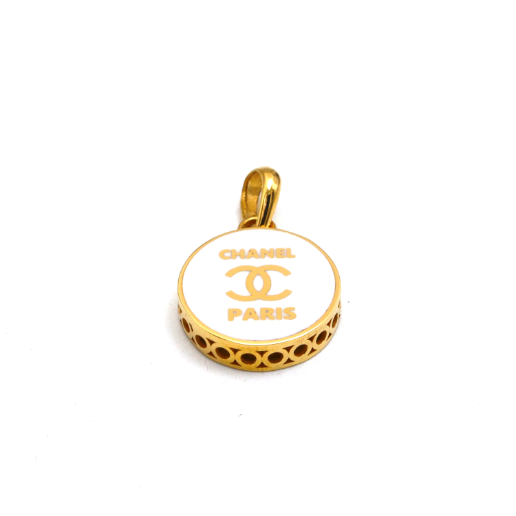 Real Gold GZCH Round Plain Luxury Pendant 0856/3 P 1913