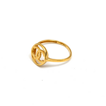Real Gold GZCH Plain Round Ring 0074-7YZ (SIZE 9) R2390