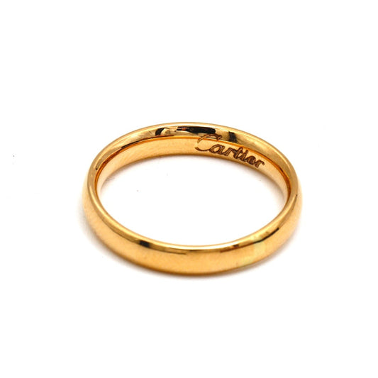 Real Gold GZCR Plain Wedding and Engagement Ring 0081 (SIZE 10.5) R2407